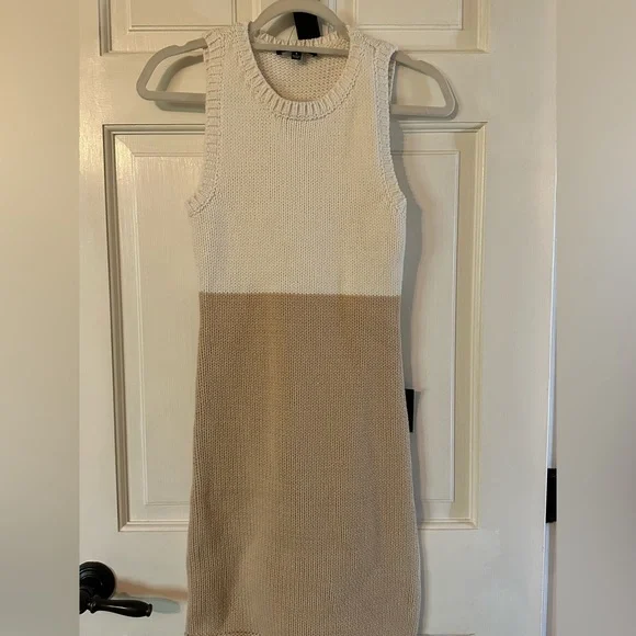 Lulus | Dresses | Lulus White And Beige Color Block Mini Sweater Dress | Poshmark Lulus | Dresses | Lulus White And Beige Color Block Mini Sweater Dress | Poshmark
